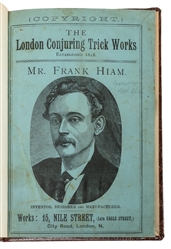  HIAM, Frank. London Conjuring Trick Works. London, ca. 1889...