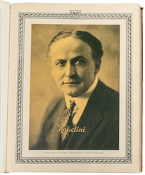  [HOUDINI]. Group of National Vaudeville Artists yearbooks. ...