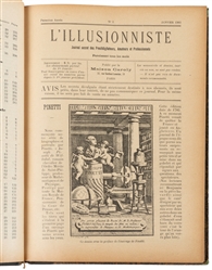  L'Illusionniste. Jean Caroly. N1 (January 1902) – N151 (Jul...