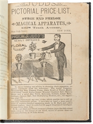  JUDD, W.J. Illustrated Descriptive Catalogue and Wizard's G...
