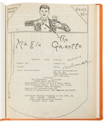  Magic Gazette. Nelmar (Anthony Albino). Monthly. V1 N1 (n.d...