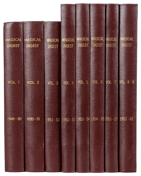  Magical Digest. Oscar Oswald (C. Quantrill). Monthly. V1 N1...