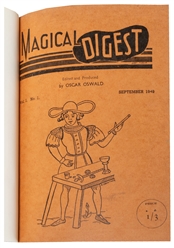  Magical Digest. Oscar Oswald (C. Quantrill). Monthly. V1 N1...