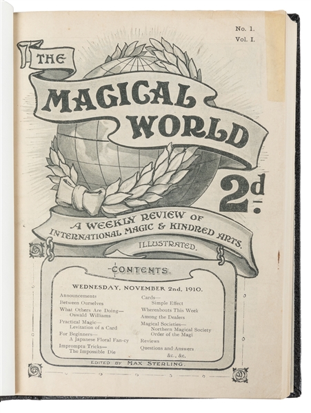  Magical World. Max Sterling (J. MacLachlan). V1 N1 (Nov. 2,...