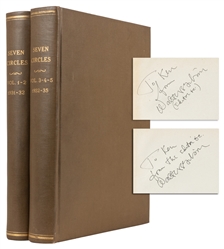  Seven Circles. Walter Gibson. Monthly. V1 N1 (Apr. 1931)—V5...