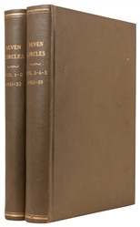  Seven Circles. Walter Gibson. Monthly. V1 N1 (Apr. 1931)—V5...