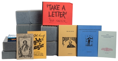  [BOOKLETS & LECTURE NOTES]. A massive library of magic publ...