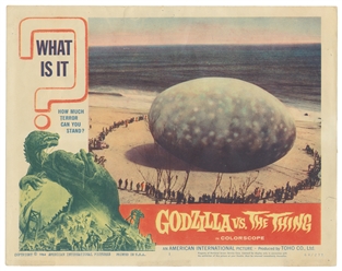  Godzilla vs. The Thing. American International, 1964. Three...