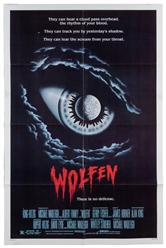  [HORROR & FANTASY]. Group of 9 film posters. Nine one-sheet...