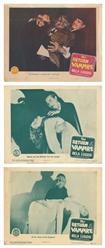  [HORROR & FANTASY]. Group of 16 lobby cards for Bela Lugosi...