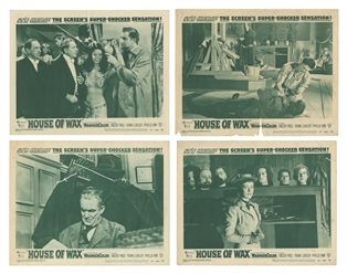  [HORROR & MYSTERY]. Group of 38 lobby cards for seven 1930s...