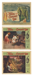  [HORROR & MYSTERY]. Group of 38 lobby cards for seven 1930s...