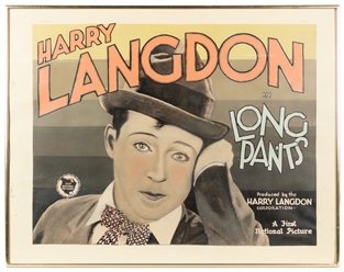  Long Pants. First National, 1926. Half sheet (22 x 28") pos...