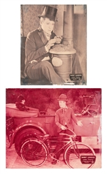  Long Pants. Two oversize photo lobby cards. First National,...