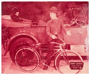  Long Pants. Two oversize photo lobby cards. First National,...