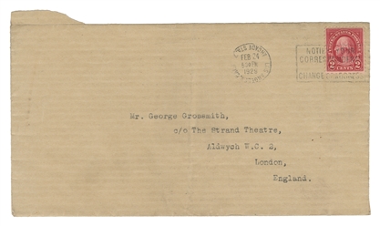  FAIRBANKS, Douglas Sr. (1883 – 1939). Typed letter signed. ...