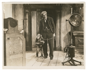  Boris Karloff. Group of 4 photographs. 1940s-50s. Including...