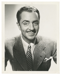  William Powell. Group of 3 portrait photographs. Three 8 x ...