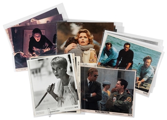  Classic New Hollywood Film Stills Lot. Thirteen still photo...