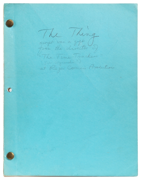  [SCRIPT]. The Thing from Another World. (RKO, 1951). First ...