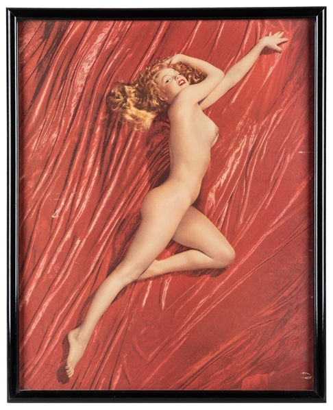 MONROE, Marilyn. Marilyn Monroe Tom Kelley Pinup Poster. Ci...