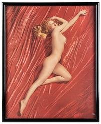  MONROE, Marilyn. Marilyn Monroe Tom Kelley Pinup Poster. Ci...