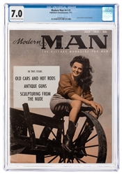  Modern Man V1 N1. Publishers Development, 1951. Pin-up maga...