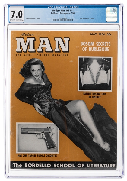  Modern Man V5 N11 Jane Russell Cover. Publishers Developmen...
