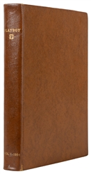  [PLAYBOY]. Group of bound Playboy magazines, including Vol....