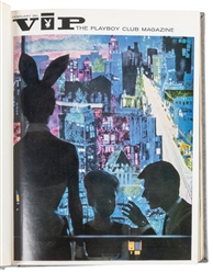  [PLAYBOY]. Bound file of VIP: The Playboy Club magazine. HM...