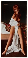  [PLAYBOY]. Group of 51 Playmate centerfold prints. Circa 19...
