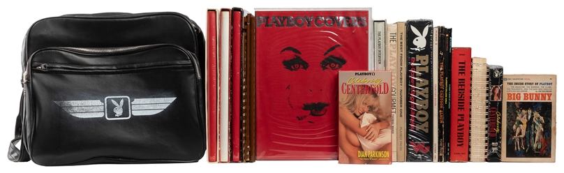  [PLAYBOY]. Collection of Playboy books, publications, and m...