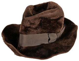  BRETT, Jeremy (1933-1995). Brown Fur Felt Fedora Hat, Owned...