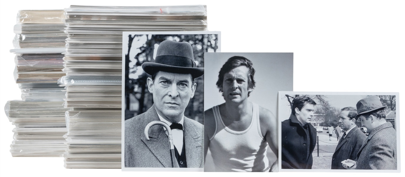 BRETT, Jeremy (1933-1995). Large Group of Nearly 500 Photog...
