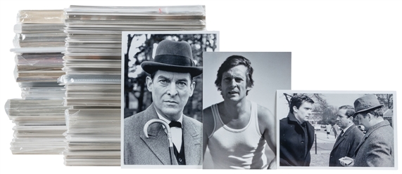  BRETT, Jeremy (1933-1995). Large Group of Nearly 500 Photog...