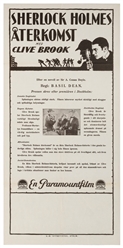  [MOVIE POSTERS]. [SHERLOCK HOLMES]. Large Group of Foreign ...