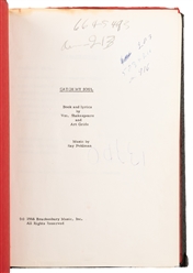  Jerry Lee Lewis “Catch My Soul" Script. Brackenbury Music, ...
