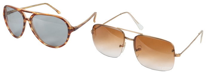  Jerry Lee Lewis Two Pairs of Aviator Sunglasses. Circa 1970...