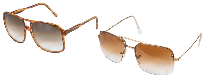  Jerry Lee Lewis Two Pairs of Aviator Sunglasses. Circa 1970...