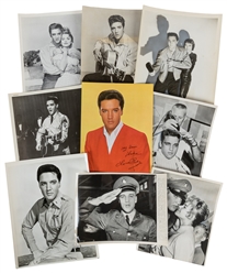  Elvis Presley Religious Census Card and Memorabilia Collect...