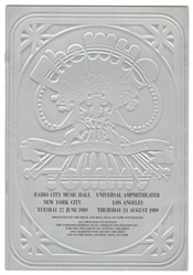  Group of 8 Rock Concert Programs and Tickets. 1960s-80s. In...