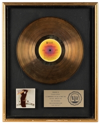  Chaka Khans “Ask Rufus" RIAA Gold Record Award. Circa 1977...