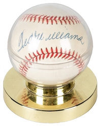  Group of 4 Autographed Baseballs. Including Joe DiMaggio, E...