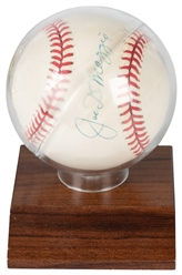  Group of 4 Autographed Baseballs. Including Joe DiMaggio, E...