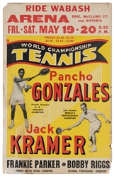  [TENNIS]. World Championship Tennis / Pancho Gonzalez – Jac...