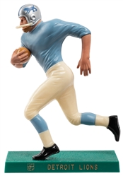  Hartland NFL Football Figures Trio. 1958-62. Includes Detro...