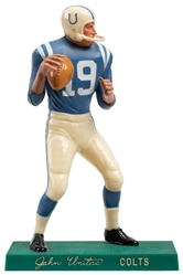  Hartland John Unitas Colts Football Figure. 1958-62. Plasti...