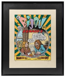  R. Crumb Bijou Funnies Limited Edition Signed Serigraph. Wi...
