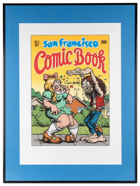  R. Crumb San Francisco Comic Book Limited Edition Signed Se...