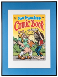  R. Crumb San Francisco Comic Book Limited Edition Signed Se...